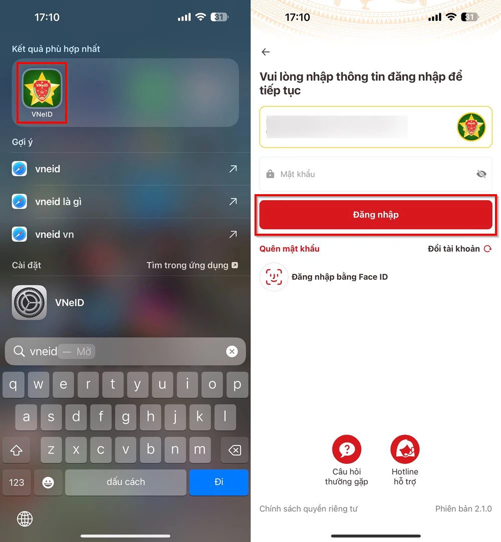 Quick and simple solutions for troubleshooting VNeID login issues on the website