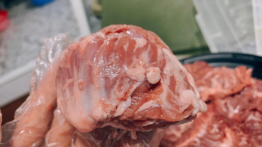 Pork belly is only 2 pounds: Soft to eat and healthier than beef. Don’t miss it!