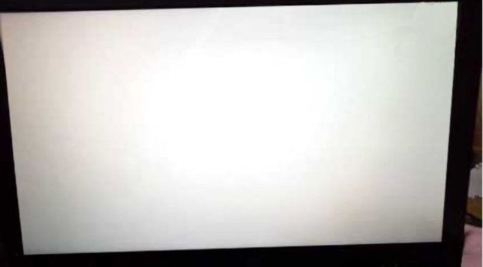 Explaining the reasons behind a white screen on a laptop and how to fix it.