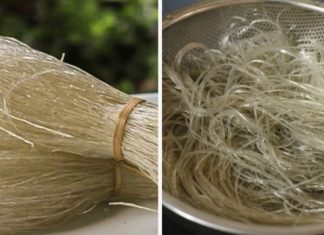 Which is better for soaking glass noodles: hot water or cold water?