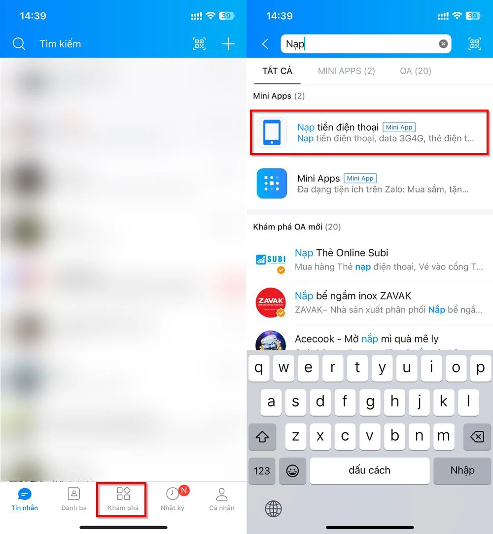 The Power of Easy Mobile Top-Ups on Zalo App