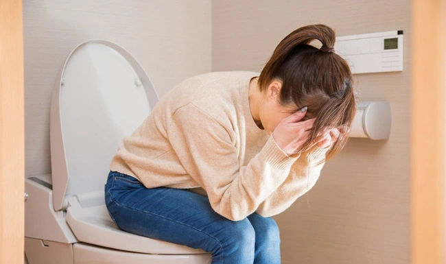 Doctor’s Warning: Tie your hair up when using the restroom, and everyone will know why!