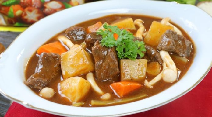 Put this fruit variety in the beef stew: Tender and flavorful meat in half the cooking time