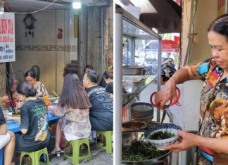 Enjoy Traditional Hanoi Crab Noodle Soup from only 20,000 VND/bowl