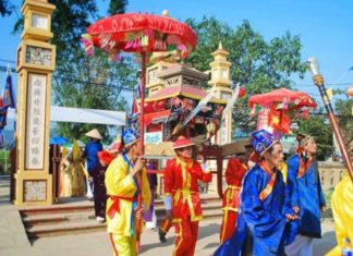 Discover the traditional beauty of Hòa Mỹ village’s festival