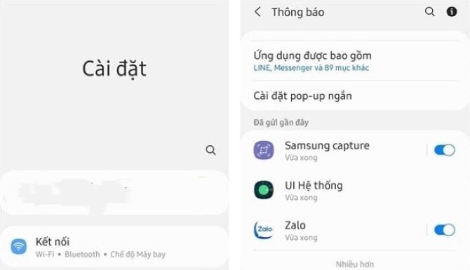 How to view recalled messages on Zalo app for mobile devices