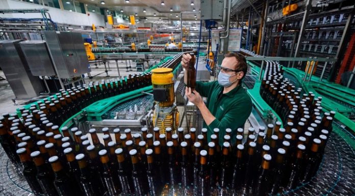 Why are beer bottles often green or brown?