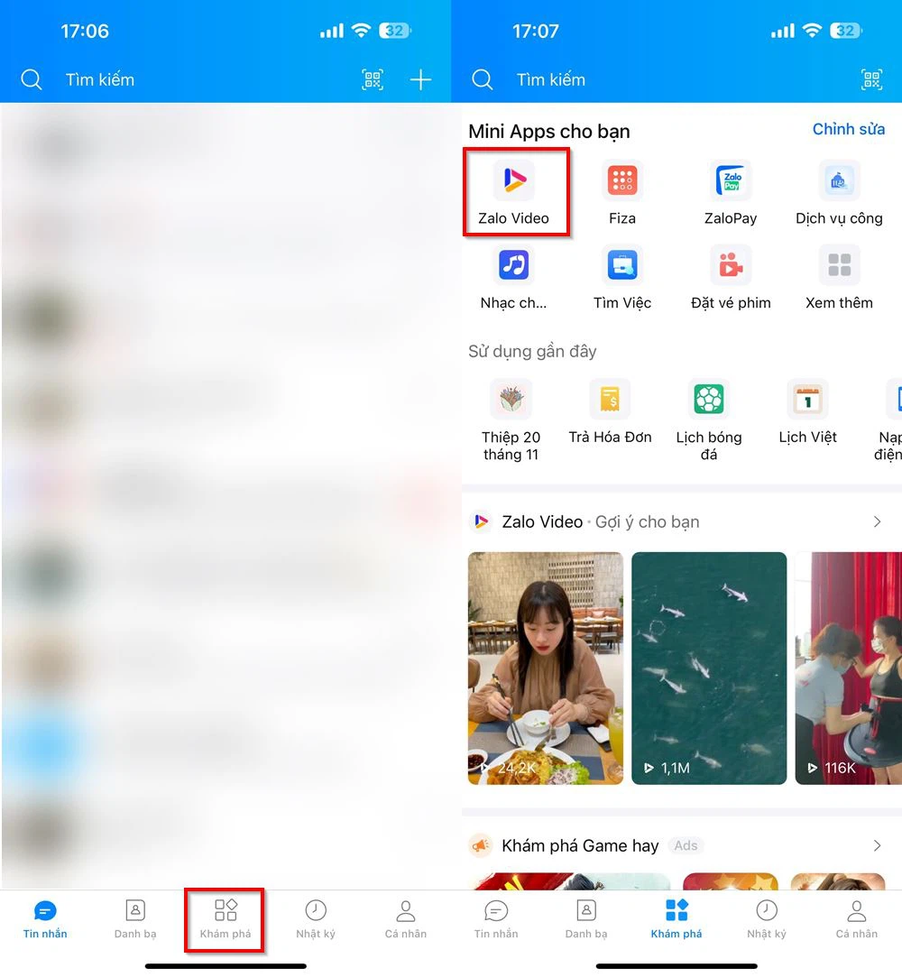 How to view the block list and unblock channels on Zalo Video in a snap