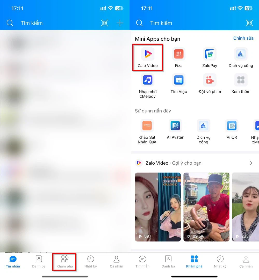 A guide on how to view all the channels you have followed on Zalo Video.