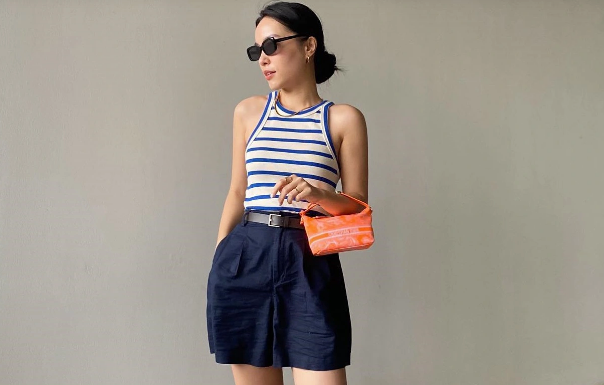 Learn the Secrets of Stylish Shorts Fashion from Blogger Ha Truc