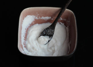 Instantly tone up sunburned skin with a rice-based face mask