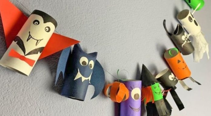 8 Unique and Easy Halloween Paper Decoration Ideas