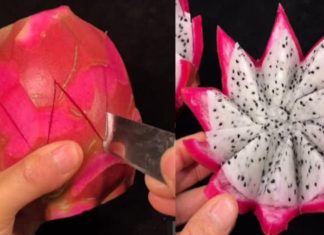 2 Tips for Cutting Dragon Fruit Without it Leaking, Dirtying Your Hands, and Looking Like a Hotel