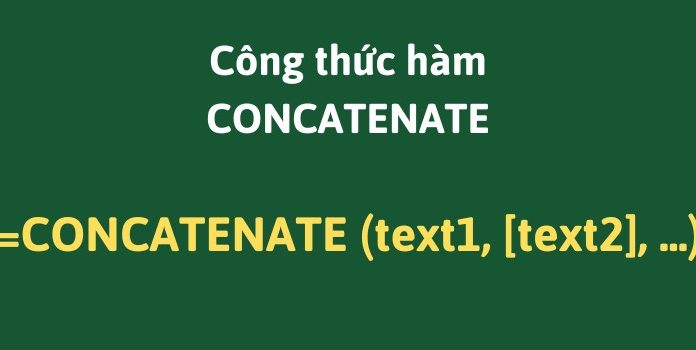 What is the CONCATENATE function? How to use the CONCATENATE function in Excel and Google Sheets.