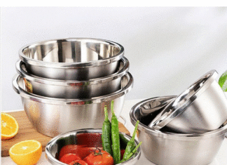 Easy Recipe for Fruit Salad with Stainless Steel Mixing Bowl