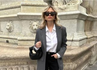 Elevate your style with the perfect pairing of jeans and a blazer for a polished and sophisticated look all year round.