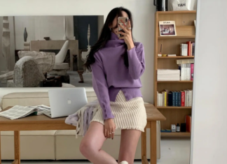 Get ready to shine this festive season with these 10 fantastic ways to rock a combination of a sweater and a short skirt.