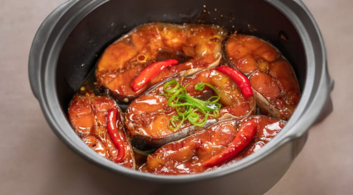 Smart Chef’s Tip: Add this to your fish stew for quick tender bones, firm, fragrant fish meat, not fishy.