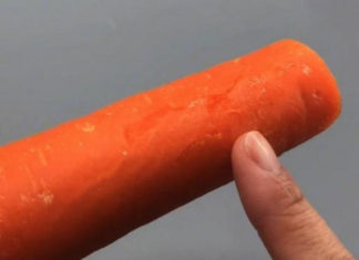 Throw away carrots if they show this sign immediately