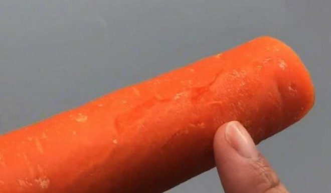 Throw away carrots if they show this sign immediately