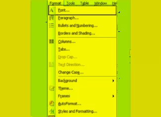 Quickly adjust letter spacing in Word