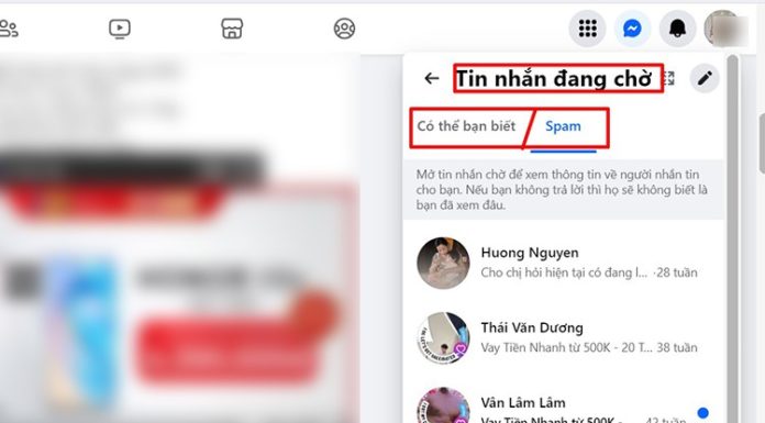 Can you remove spam on Messenger without sending a message?
