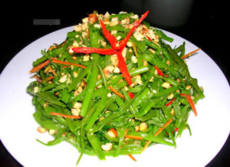 Infuse this into water spinach soaking: A crispy and refreshing white dish that doesn’t turn dark even after being left for a while