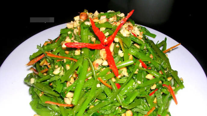 Infuse this into water spinach soaking: A crispy and refreshing white dish that doesn’t turn dark even after being left for a while