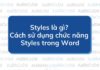 Simple Step-by-Step Guide to Creating Styles in Word that Many May Not Know