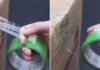 Tips for cutting tape with your fingers, no scissors needed