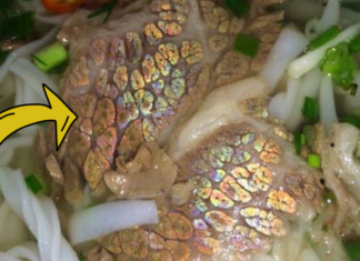 Is rainbow-colored beef edible?