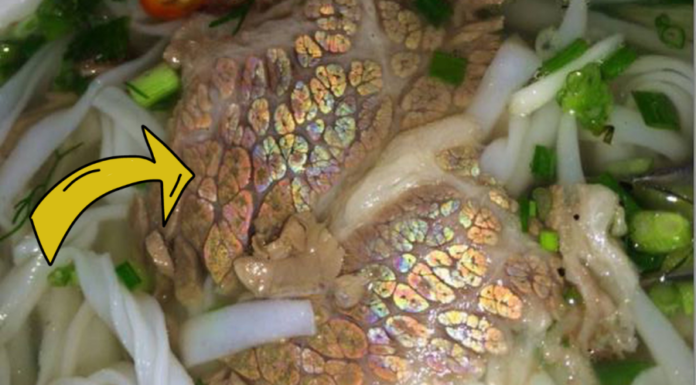 Is rainbow-colored beef edible?