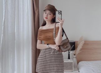 4 types of shirts that perfectly match denim skirts, creating a stunning look