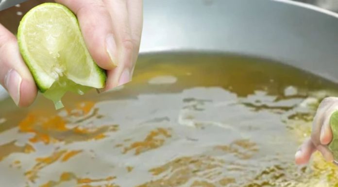 Smart chef squeezes lime juice into frying oil before frying, turns out it has surprising benefits, learn now.