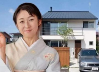 Why do poor people in Japan live in large houses while the wealthy live in apartments?