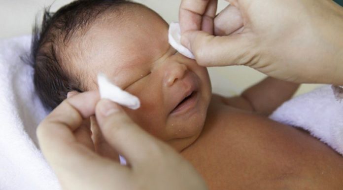 Should I put breast milk in my baby’s eye to treat redness?