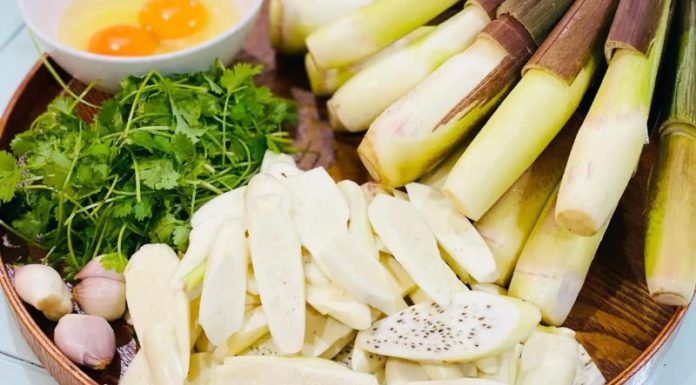 What is nieng root? Delicious dishes made from nieng root