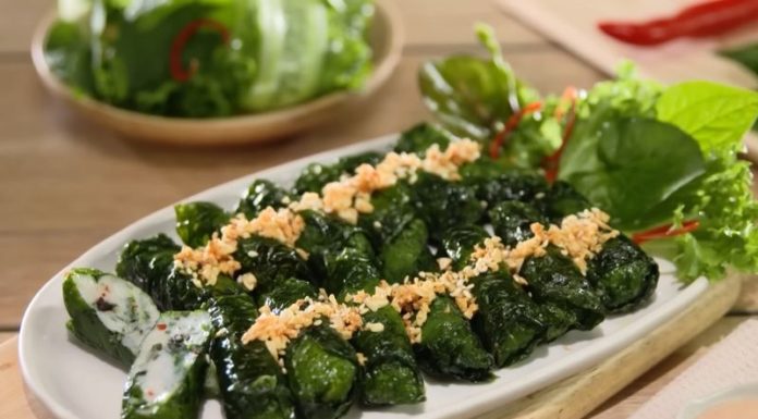 A Tasty Twist on a Traditional Favorite: Grilled Fish Cakes Wrapped in Betel Leaf