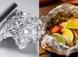 Using aluminum foil when cooking these 3 types of foods is just like inviting illness into your body