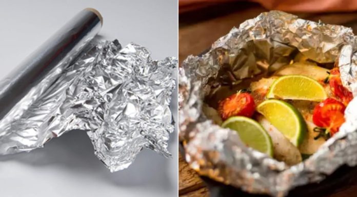 Using aluminum foil when cooking these 3 types of foods is just like inviting illness into your body