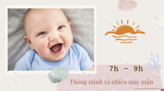 Children born in these 3 time slots: Regardless of being a boy or a girl, they are intelligent and talented, bringing blessings to the whole family.