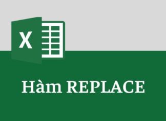 Usage of REPLACE function in Excel
