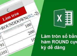 Save these rounding methods using the Round function in Excel for future use