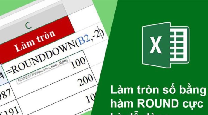 Save these rounding methods using the Round function in Excel for future use
