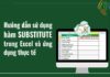 Simple guide on how to use the SUBSTITUTE function in Excel with detailed examples
