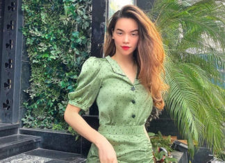 End of summer office look: Get fresh and energized with Hồ Ngọc Hà’s printed dresses