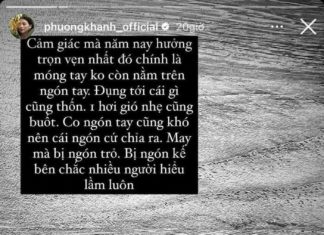 A Vbiz Star Reveals Alarming Health Condition, Suffering Injuries to the Point of Losing Fingernails