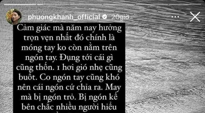 A Vbiz Star Reveals Alarming Health Condition, Suffering Injuries to the Point of Losing Fingernails