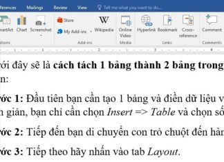Simple guide on merging and splitting tables in the latest 2023 Word version