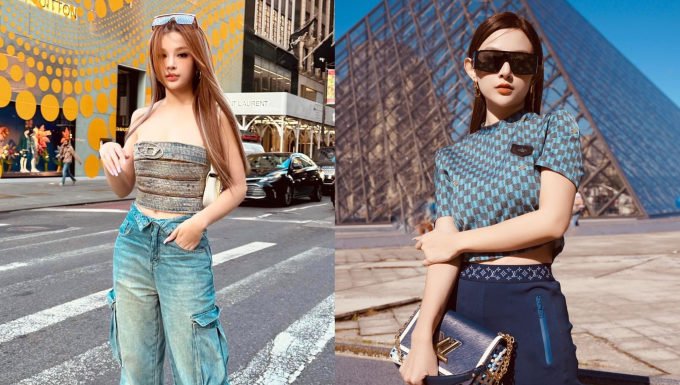 Huyen Baby, the 1.57m tall girl with a series of tips for a stunningly long-legged look